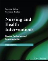 Nursing and Health Interventions