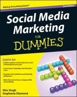 Social Media Marketing For Dummies.