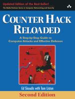 Counter hack reloaded : a step-by-step guide to computer attacks and effective defenses /