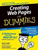 Creating Web pages for dummies