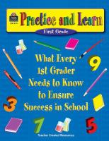 Practice and learn : first grade /