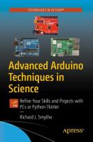 Advanced Arduino techniques in science : refine your skills and projects with PCs or Python-Tkinter /