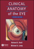 Clinical anatomy of the eye /