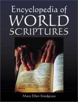 Encyclopedia of world scriptures /