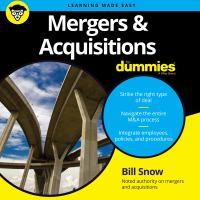 Mergers & acquisitions for dummies /