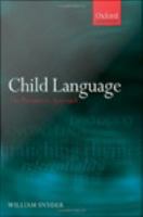 Child language : the parametric approach /