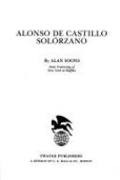 Alonso de Castillo Sólorzano /