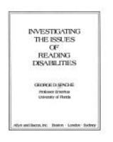 Investigating the issues of reading disabilities /