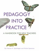 Pedagogy into practice : a handbook for new teachers /