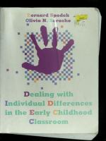 Dealing with individual differences in the early childhood classroom /