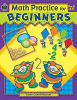 Math practice for beginners /
