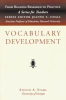 Vocabulary development /