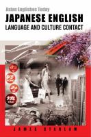 Japanese English Language and Culture Contact /