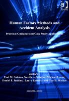 Human Factors Methods and Accident Analysis : Practical Guidance and Case Study Applications.