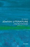 Jewish literature : a very short introduction /