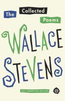 The collected poems of Wallace Stevens : corrected edition /