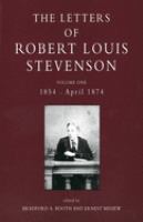 The letters of Robert Louis Stevenson /