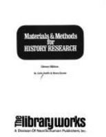 Materials & methods for history research /