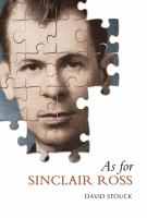 As for Sinclair Ross /