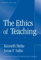 The ethics of teaching /