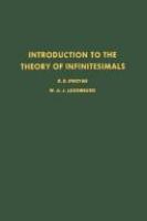 Introduction to the theory of infinitesimals /