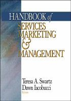 Handbook of Services Marketing and Management.