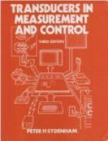 Transducers in measurement and control /