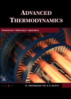 Advanced thermodynamics : fundamentals, mathematics, applications /