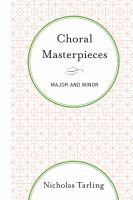 Choral masterpieces : major and minor /