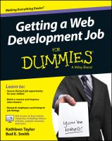 Getting a web development job for dummies /