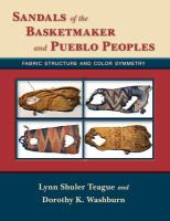 Sandals of the Basketmaker and Pueblo peoples : fabric structure and color symmetry /