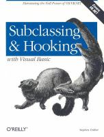 Subclassing and hooking with Visual Basic /