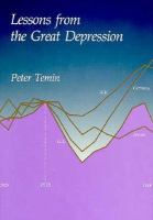 Lessons from the Great Depression /