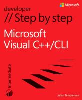 Microsoft Visual C++/CLI step by step /