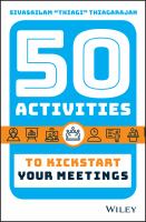 50 activities to kickstart your meetings /