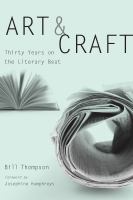 Art & craft : thirty years on the literary beat /