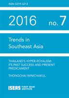 Thailand's hyper-royalism : its past success and present predicament /