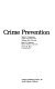 Community based crime prevention /