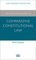 Advanced introduction to comparative constitutional law /