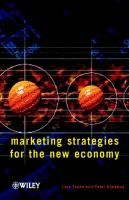 Marketing strategies for the new economy