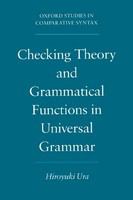 Checking theory and grammatical functions in universal grammar /