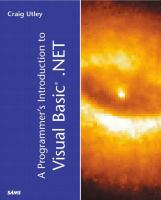 A programmer's introduction to Visual Basic .NET /
