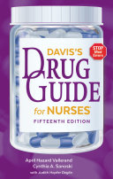 Davis's drug guide for nurses /