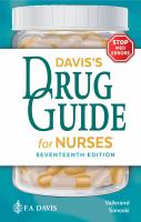 Davis's Drug Guide for Nurses /