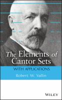 The elements of Cantor sets : with applications /