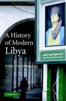A history of modern Libya /