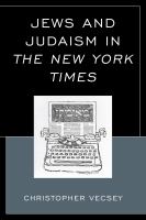 Jews and Judaism in the New York Times /