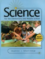 Science for the elementary and middle school /