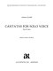 Cantatas for solo voice /