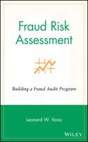 Fraud risk assessment : building a fraud audit program /